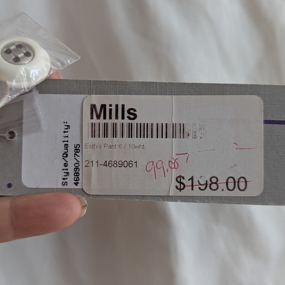 Chic white Wide Leg Pants - Picture 5 of 10